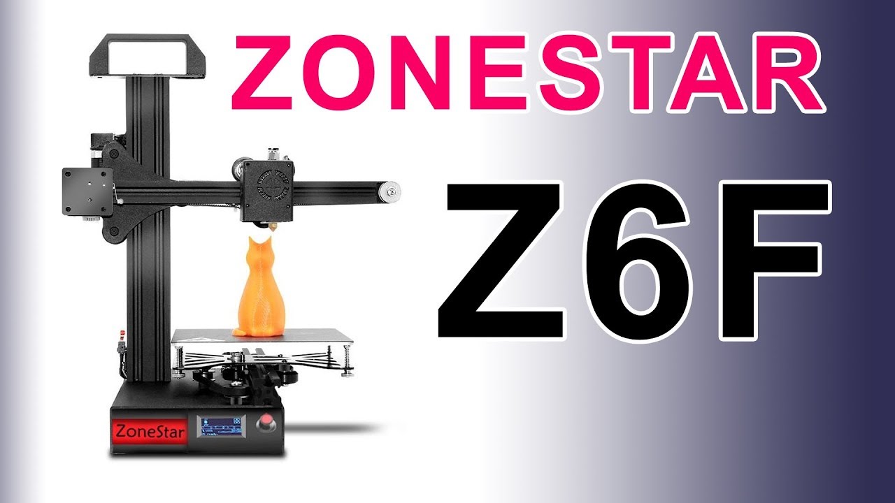 ZONESTAR Z6F - Una de las impresoras 3D mas compactas