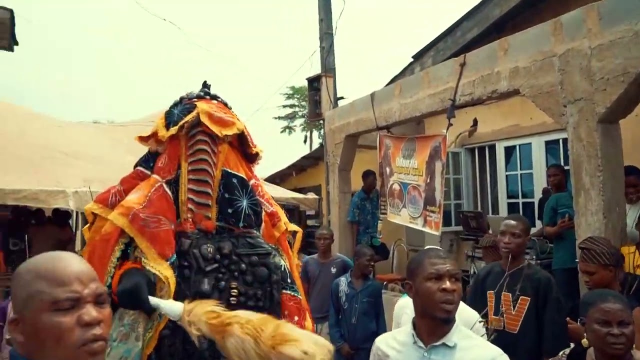 Egungun Ile ALAGBIGBA, ti Ilu Isale Oja, Agege, Lagos State🇳🇬