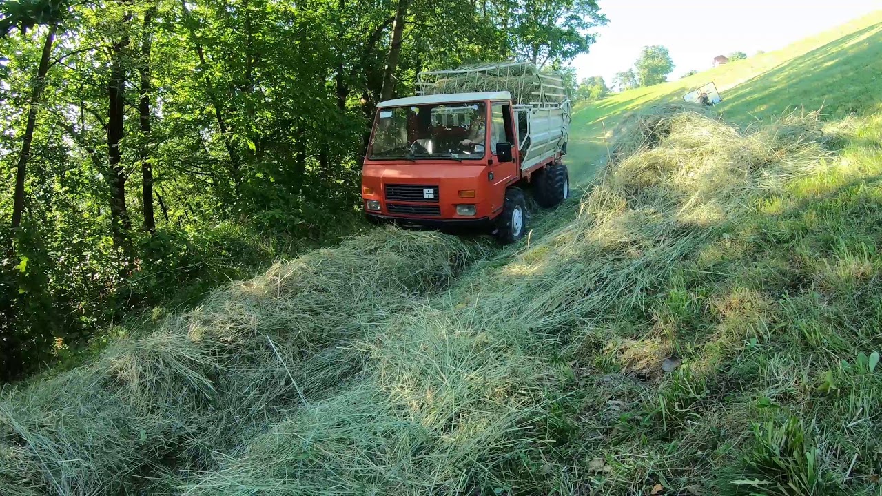 #Heuernte am Steilhang