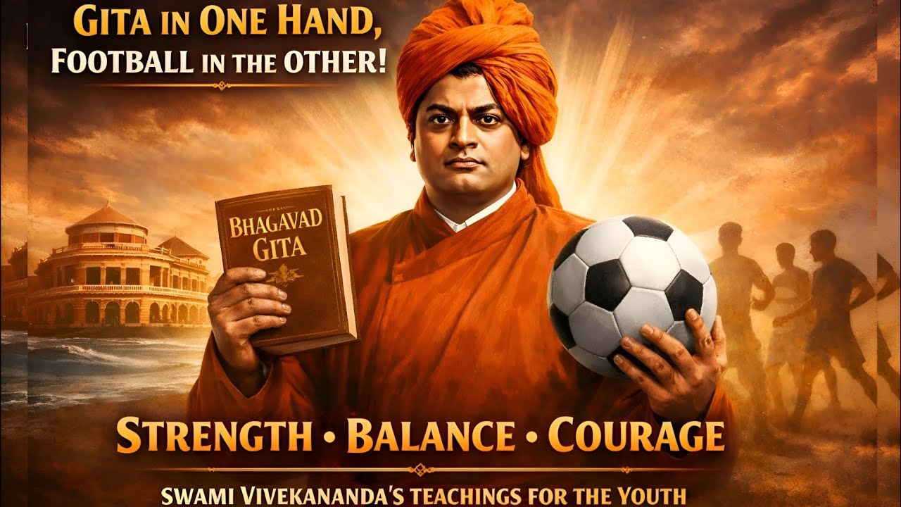 Gita in One Hand, Football in the Other | Swami Vivekananda on Strength