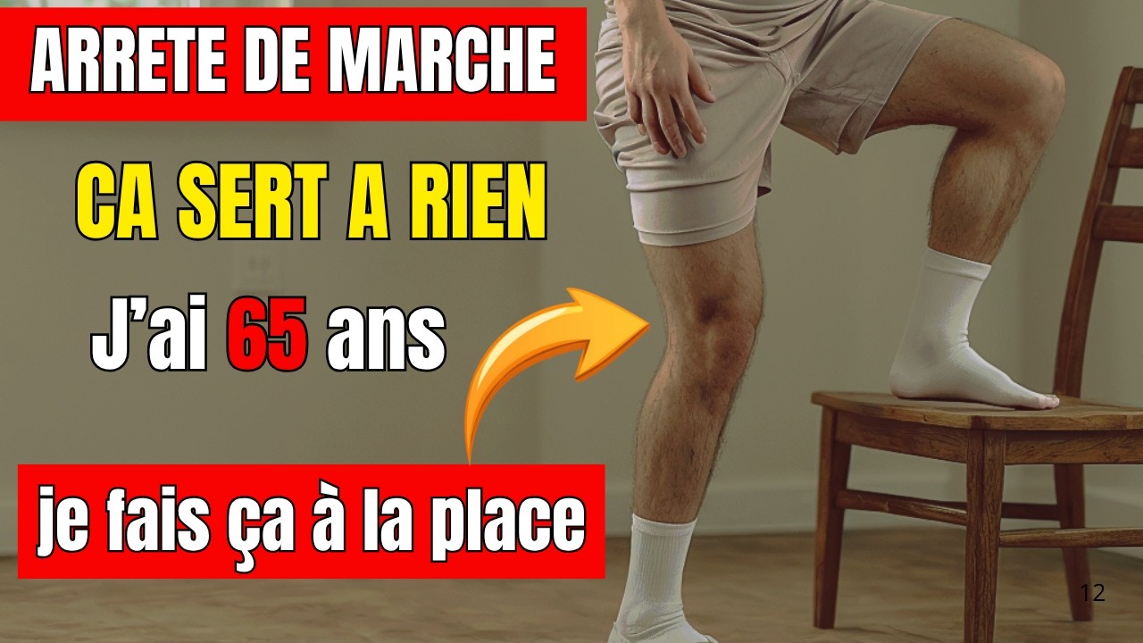 Pourquoi marcher ne suffit pas ? L’exercice N°1 pour la circulation après 60 ans !