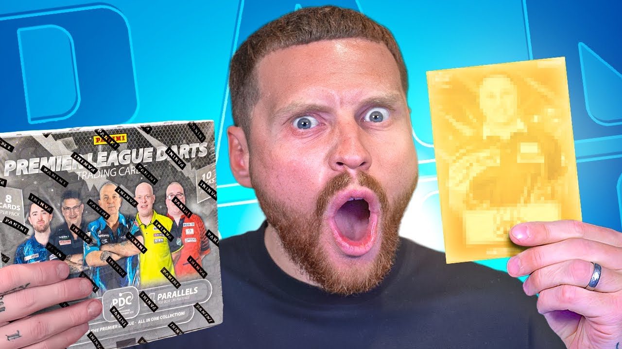 Я открыл коробку Panini PDC Darts и обнаружил ________