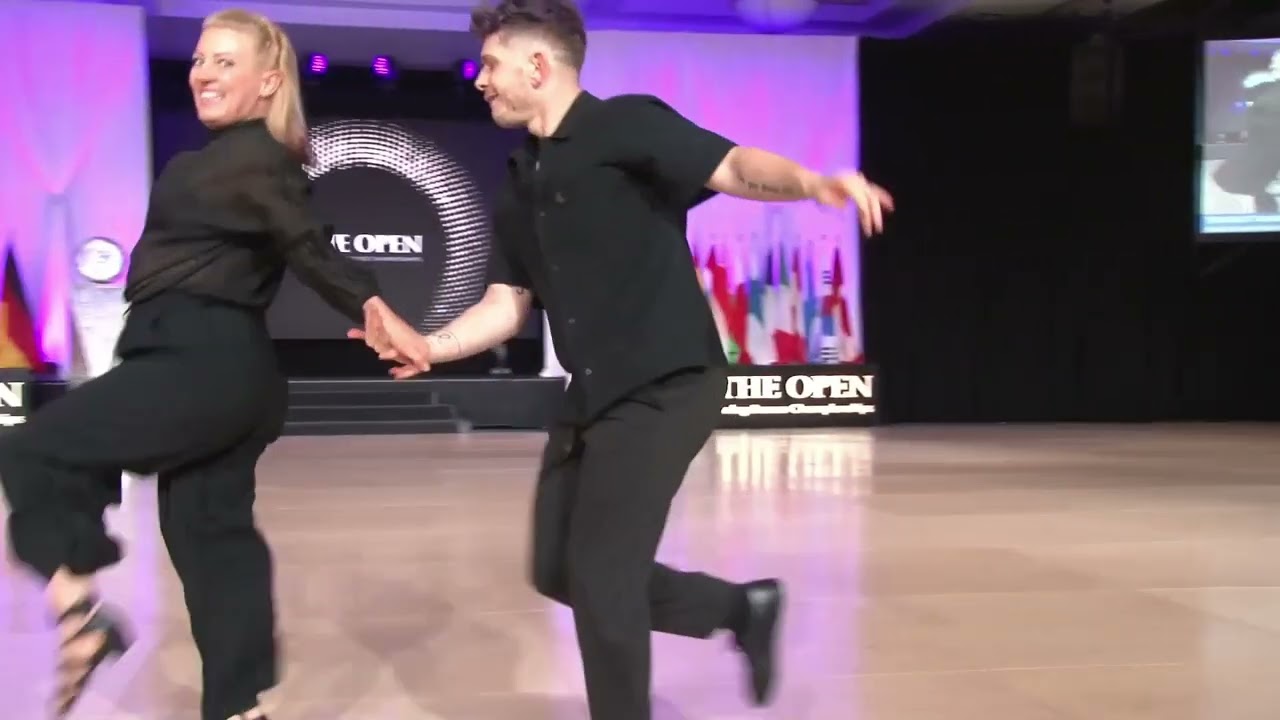 Тибо Рамирес и Татьяна Моллманн — Strictly Swing — финалисты турнира Champions — The Open 2024