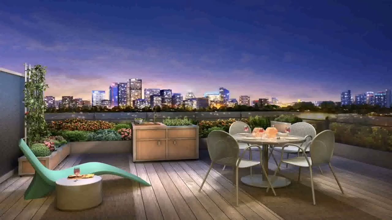 Balcony Landscape Garden design