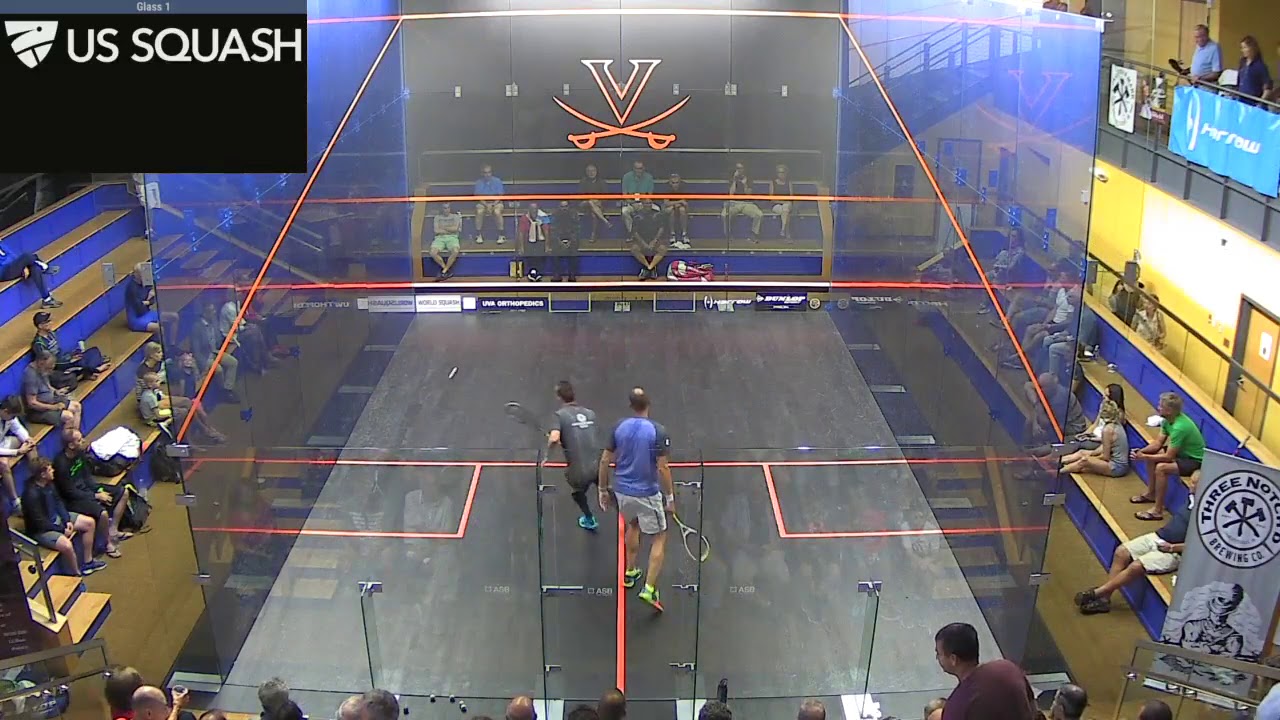 2018 WSF World Masters Squash Championships   Semi Final   Nick Taylor v Galen Le cheminant