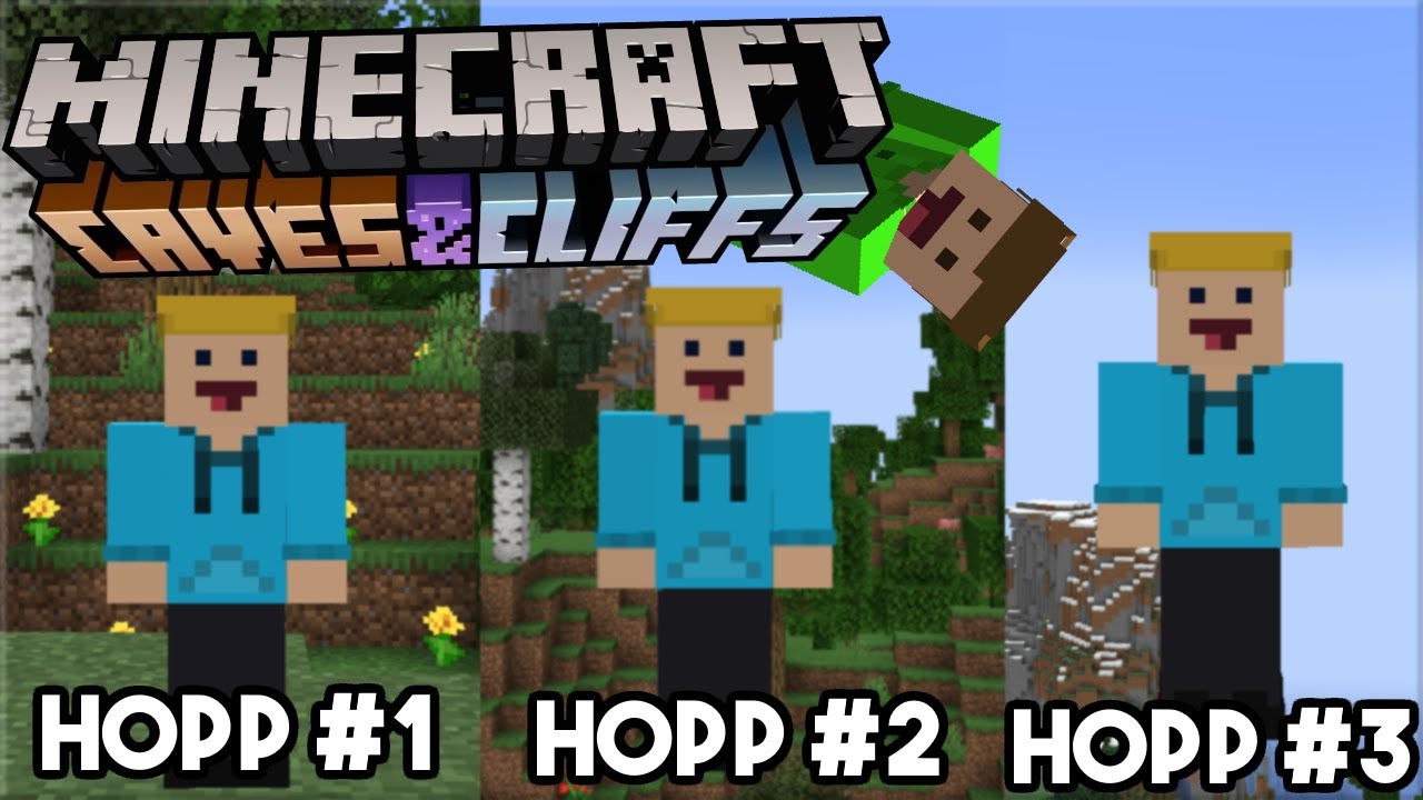 MINECRAFT MEN DU FÅR INTE HOPPA...
