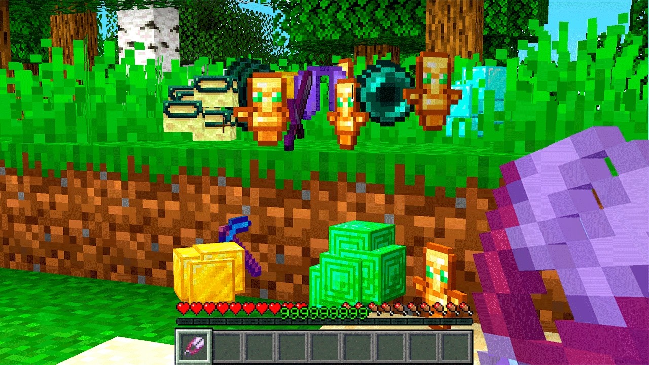 MINECRAFT pero EL PASTO es OP!!!!