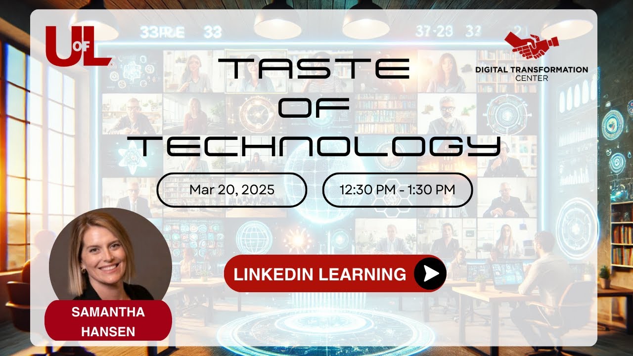 Building Essential Skills and Exploring AI with LinkedIn Learning &ndash; Samantha Hansen
