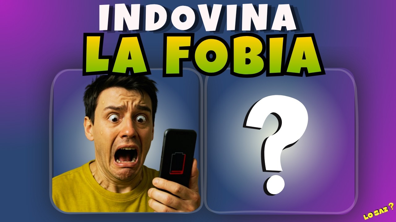 🤯Quiz | 15 Fobie che forse non conosci 😱