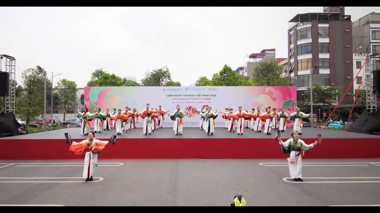 [NAKAMA] Liên hoan Yosakoi VietNam 2025 - Utopia (sáng 27.04.2025)