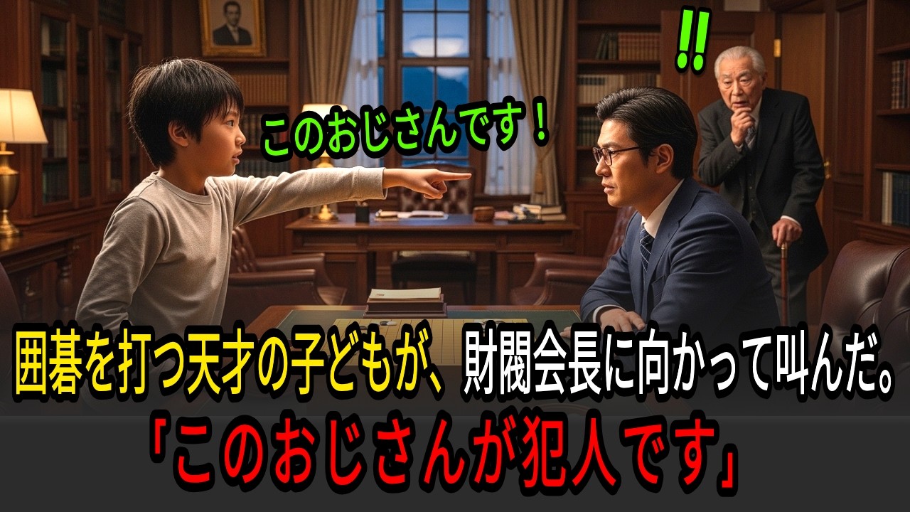 「僕が勝ったら、母の濡れ衣を晴らしてください！」囲碁を打つ10歳の天才少年が、財閥会長に向かって叫ぶが…｜実話｜感動する話｜オーディオブック