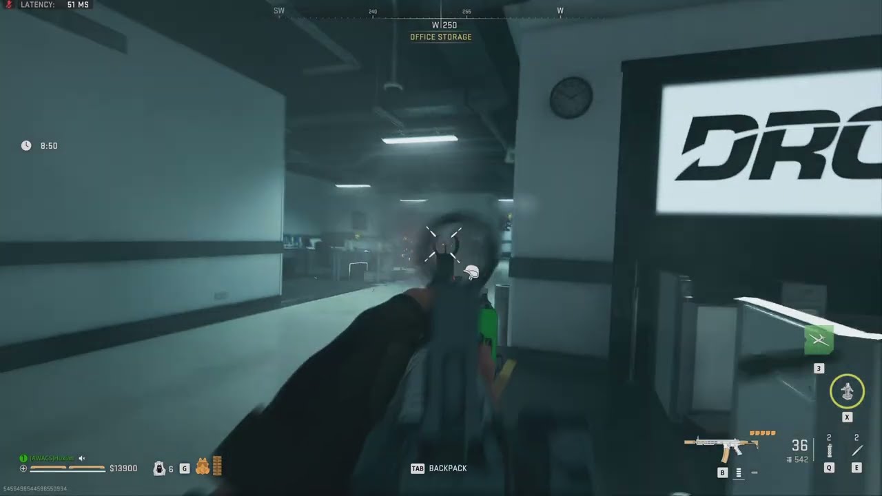 Fight inside a Building with no window