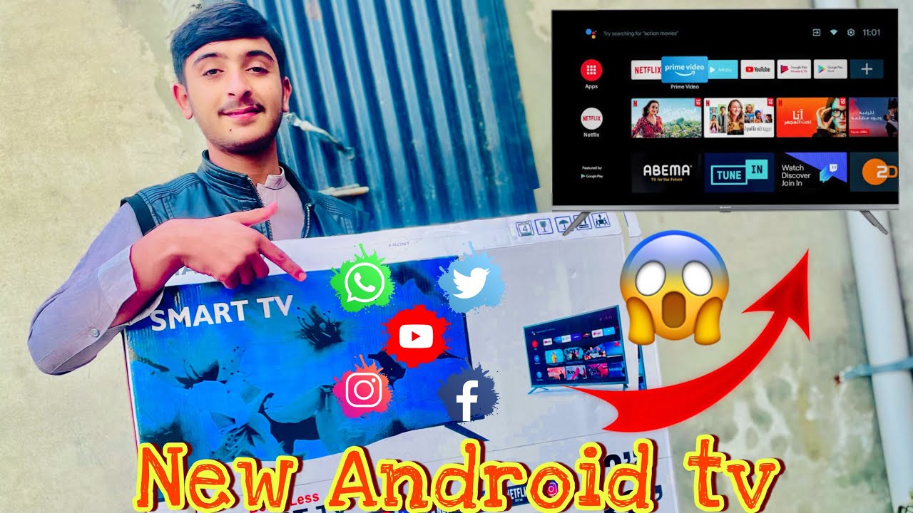 Hamre new Android TV 🌈📺📺 2024 fist vlog ❤️🥰💛✅#vlog #andriodtv #2024