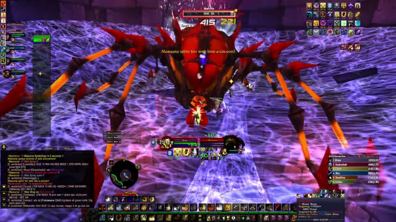 Naxx 10 + OS3D on Whitemane Frostmourne - First Raid as Protection Paladin