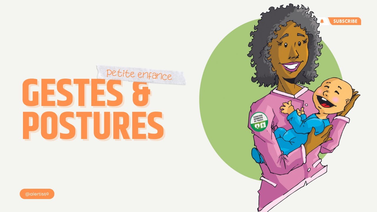 Formation gestes et postures cr&egrave;che PRAP petite enfance prendre au sol et poser sur table &agrave; langer