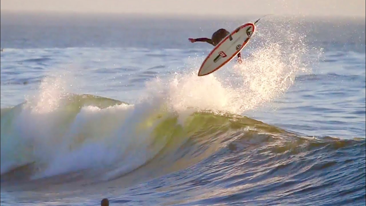 Surfing Firing Lefts in Santa Cruz *Noah Wegrich*