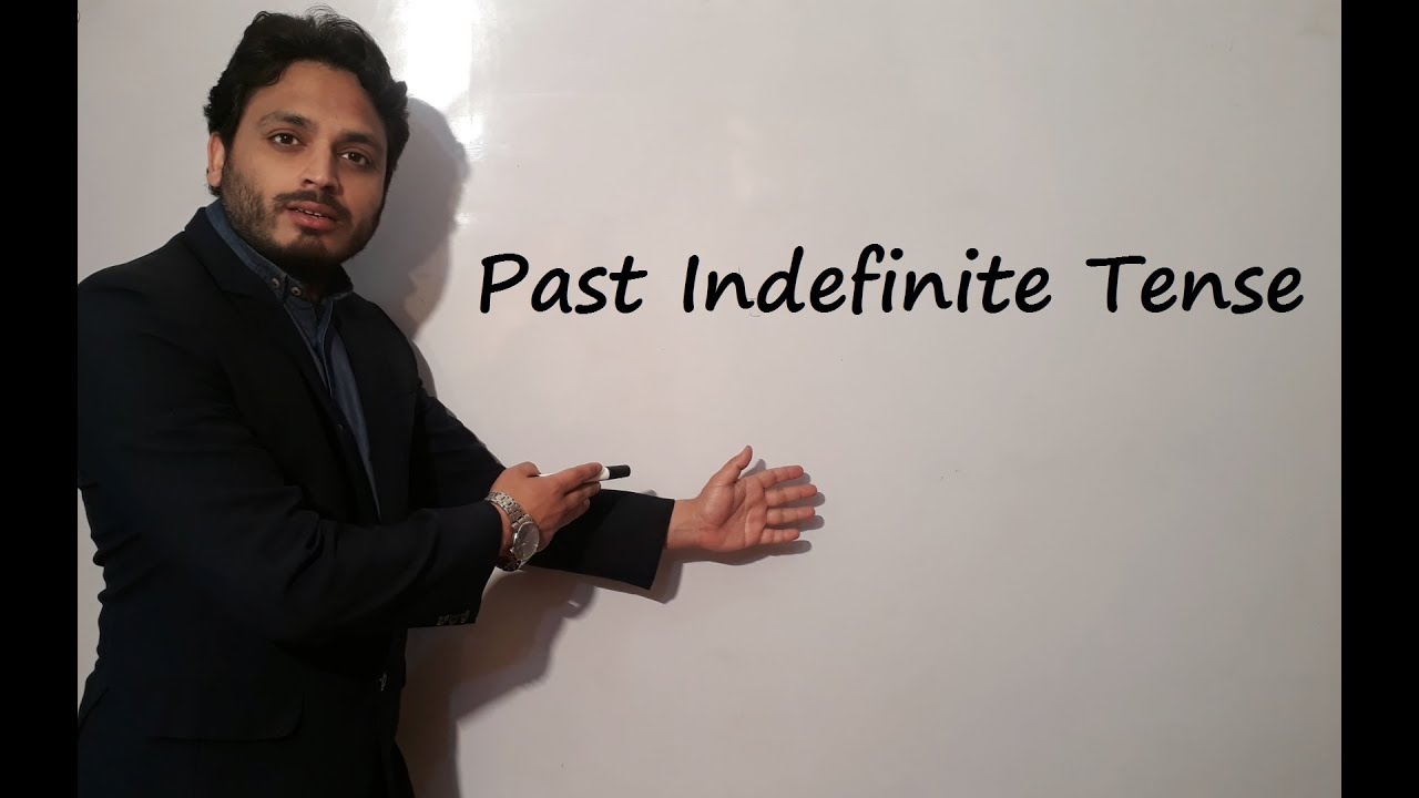 Past Indefinite Tense  |Tenses| By Ali Raza Kazmi