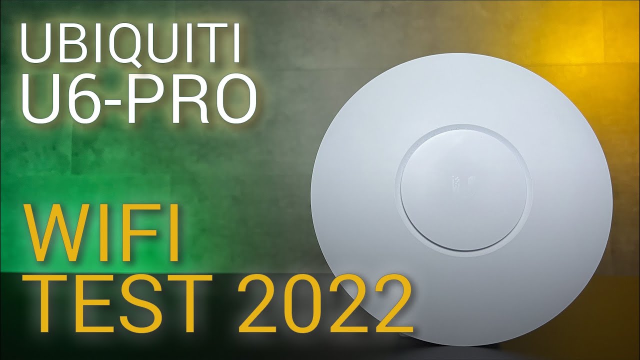 WiFi teszt 2022 - Ubiquiti U6-Pro