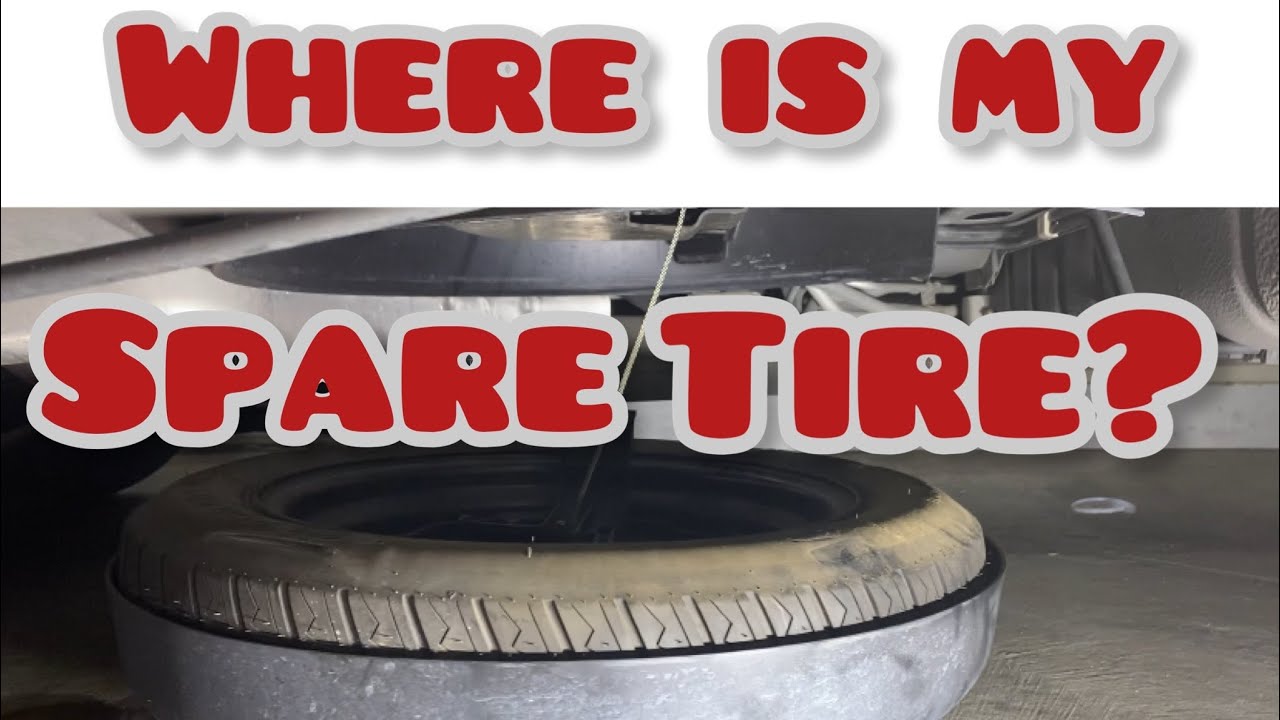 Where is my spare tire? Chrysler Town and Country