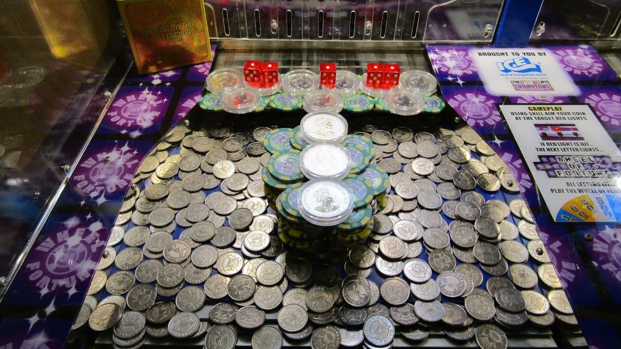 Aussie Coin Pusher EP  300 WOO HOO  THERE'S TOWER AND SILVER EVERY WERE