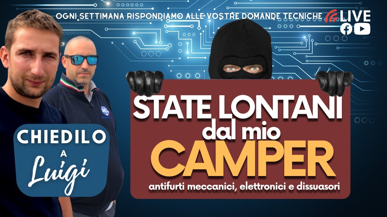 Antifurto del camper