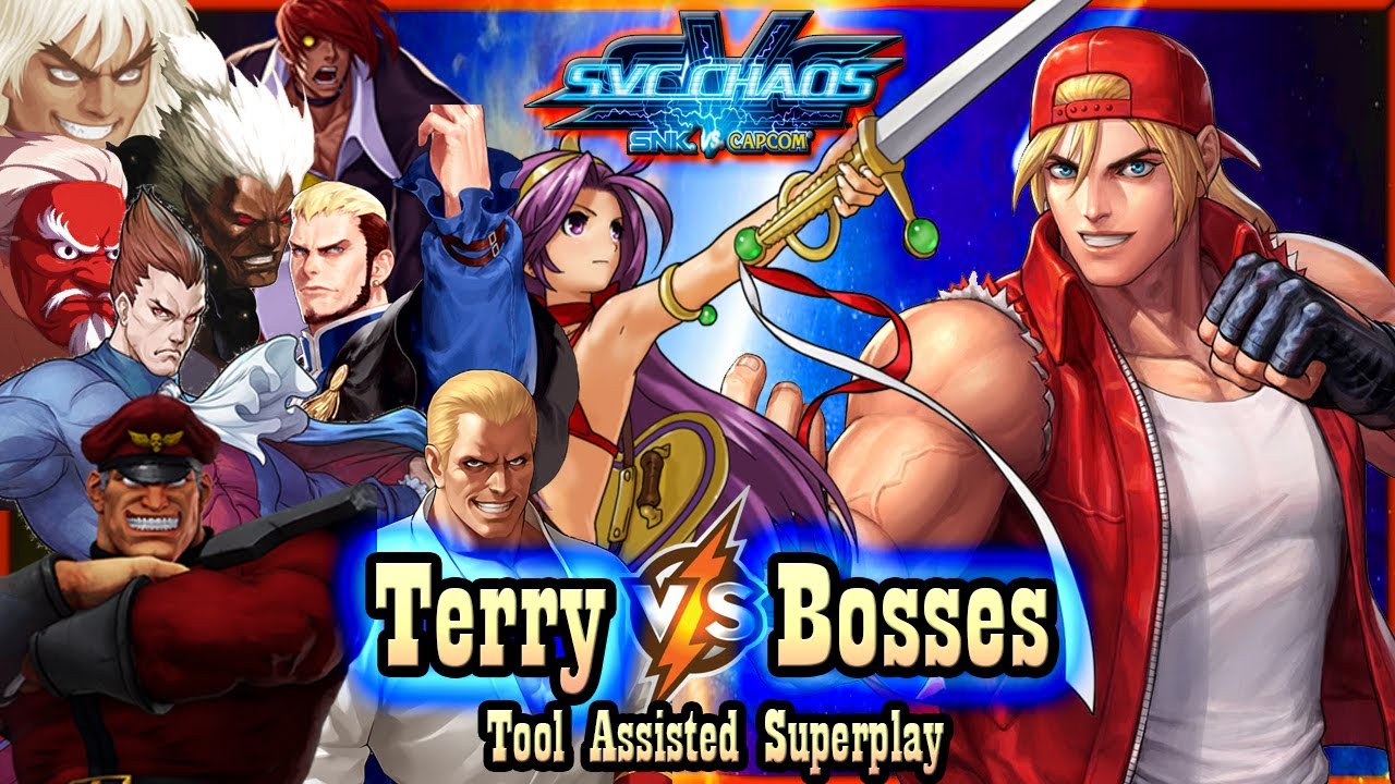 【TAS】SVC CHAOS: SNK VS CAPCOM - TERRY VS BOSSES
