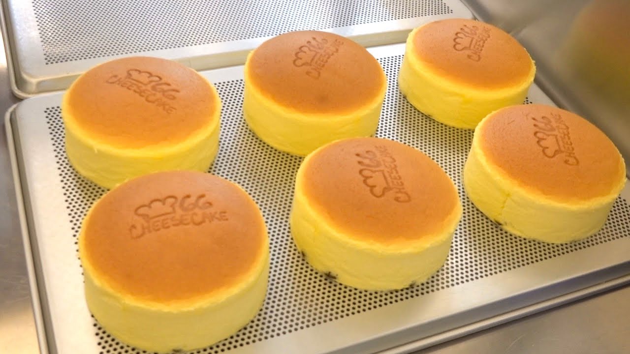 How Fluffy Cheese Cake Are Made