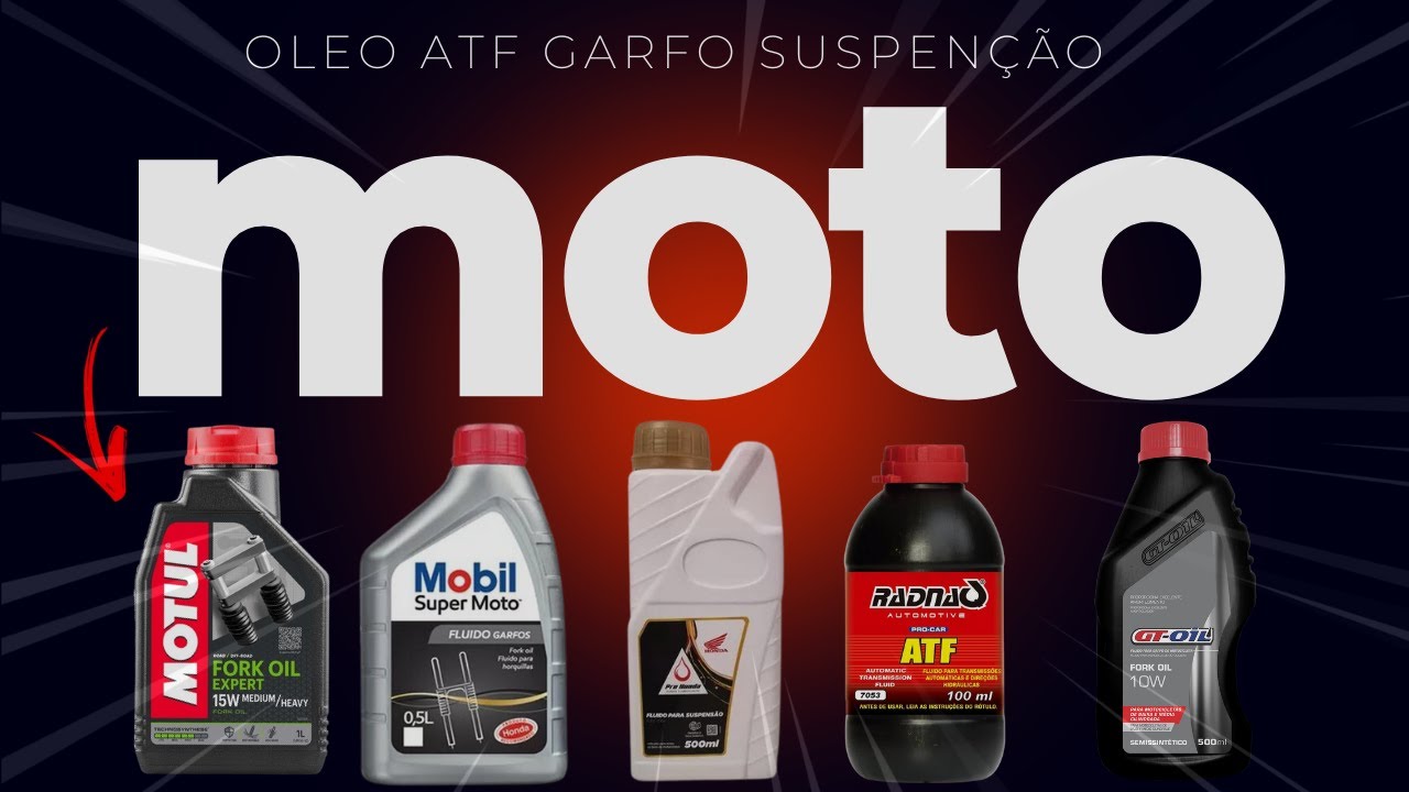 [ECONOMIZE]&Oacute;LEO ATF PARA SUSPENSAO BENGALA GARFO MOTOS ESCOLHENDO TEM DIFEREN&Ccedil;A DE MARCAS