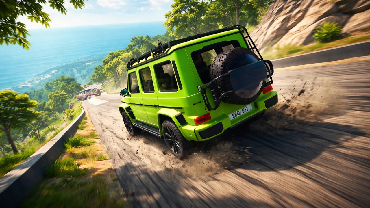 Will the G-Wagon Survive This Deadly Mountain Descent? | BeamNG.drive