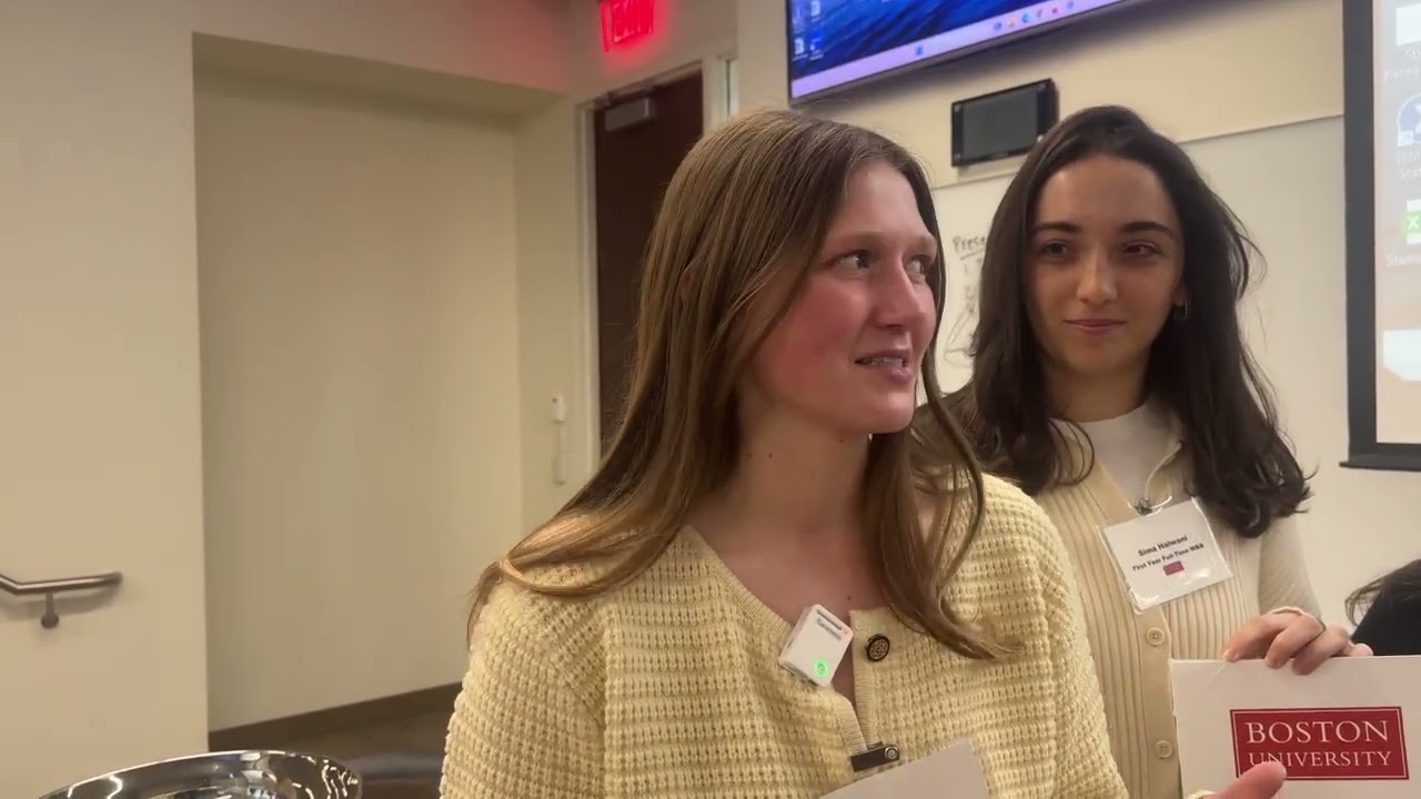Questrom MBA Marketing Club Case Competition Montage