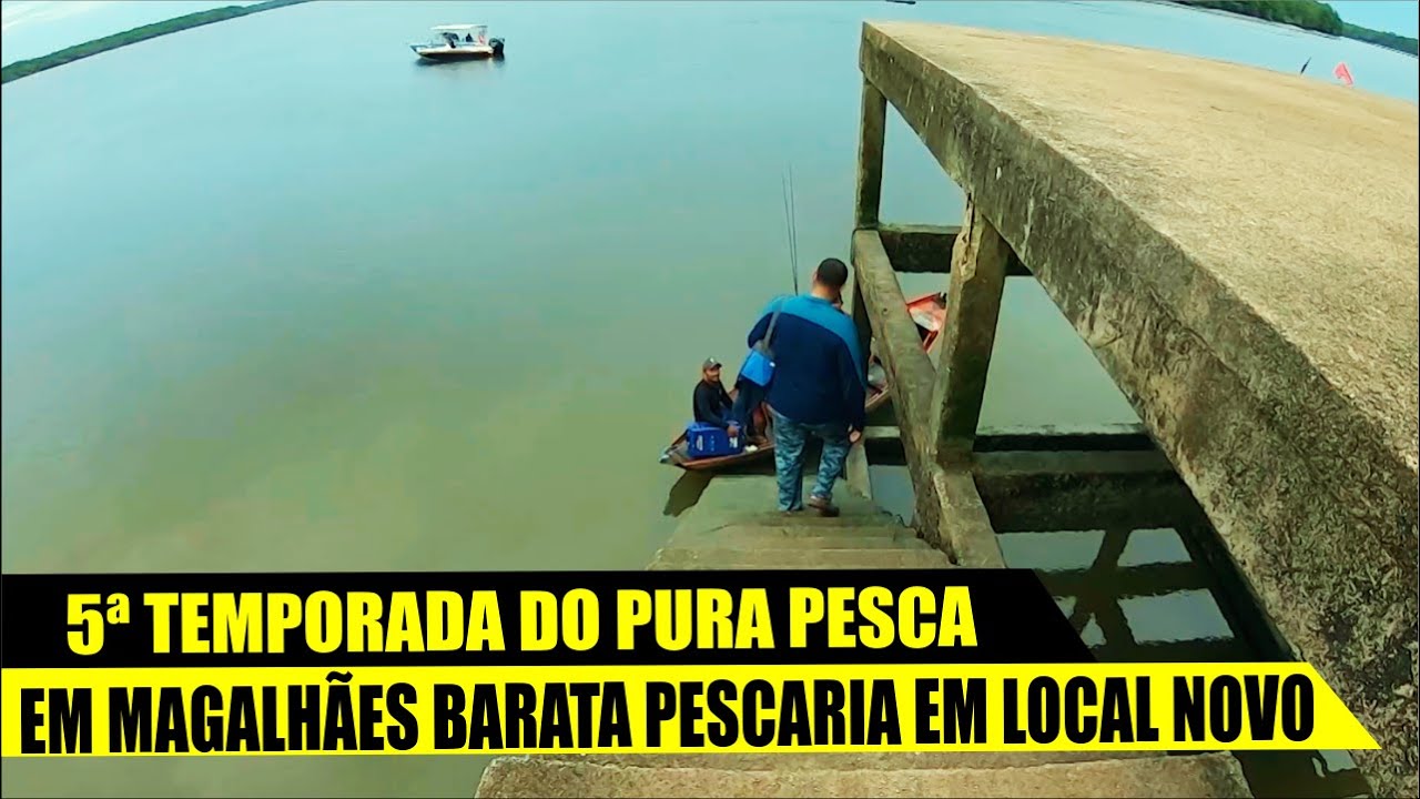 PESCARIA EM LOCAL NOVO !!! EXPECTATIVA ENORME em Magalh&atilde;es Barata