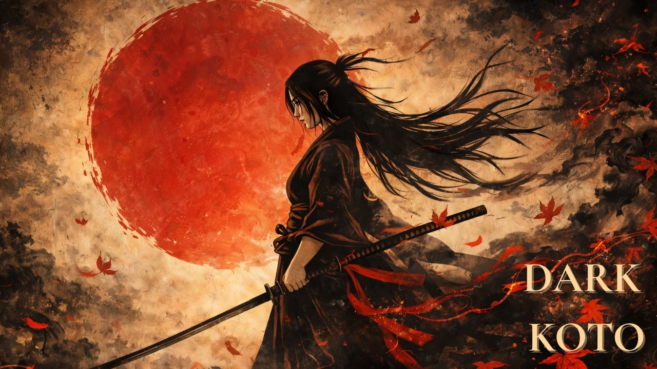 Moonlit Temple Silence &mdash; Dark Koto Ambient | 月夜の静寂