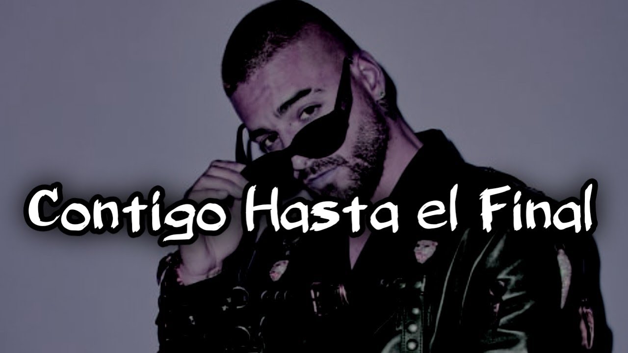 MALUMA - Contigo Hasta el Final ( Official lyrics )