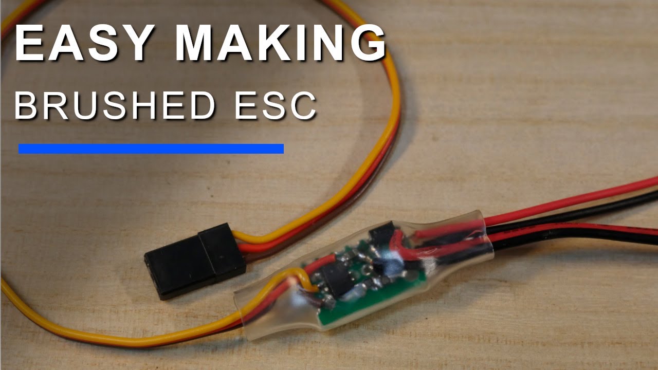Making a tiny brushed ESC