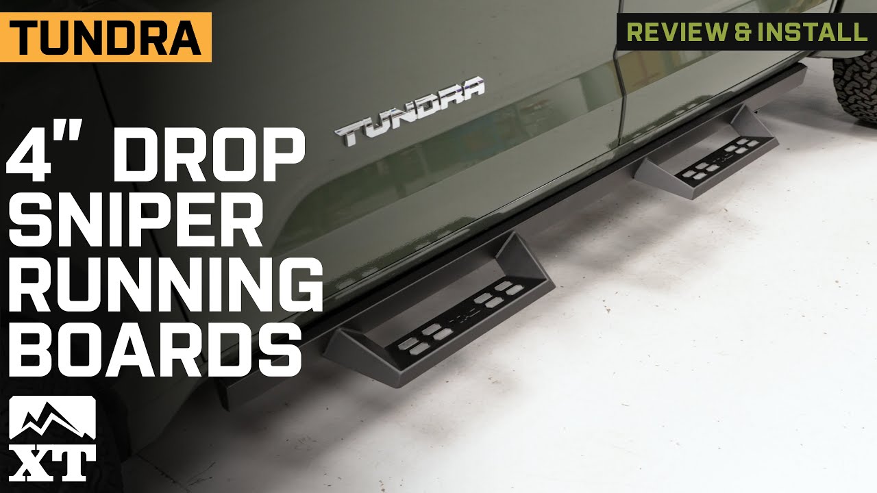 2022-2024 Tundra 4-Inch Drop Sniper Running Boards Review & Install