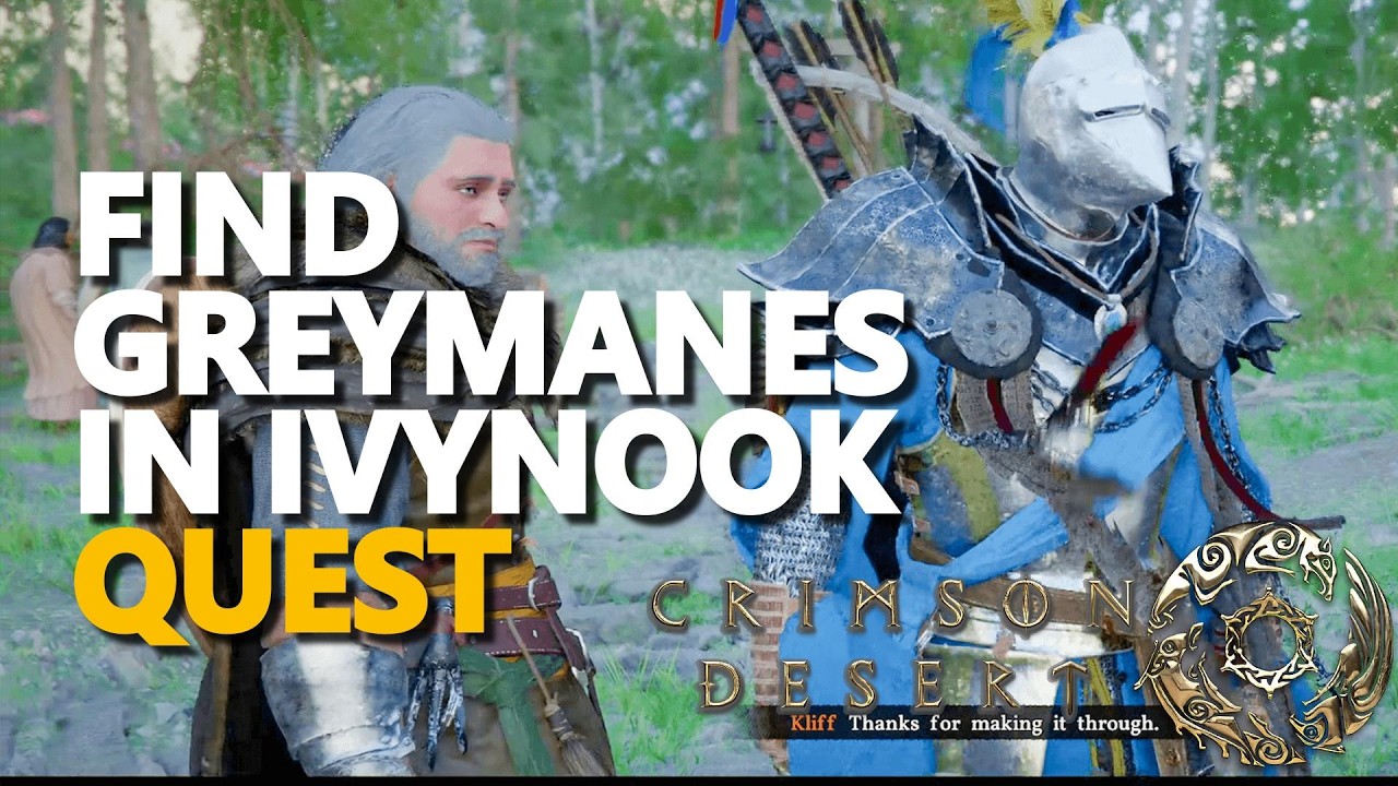 Znajdź Greymanesa na pustyni Ivynook Crimson