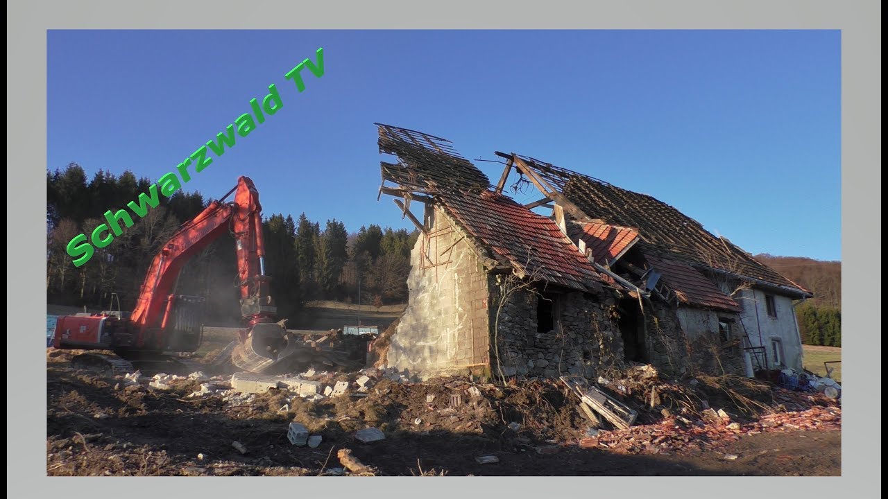 🚧 Das Abrisshaus Altenschwand 1 Teil 2: Geb&auml;udeabbruch &ndash; Extrem Demolition auf dem Hotzenwald