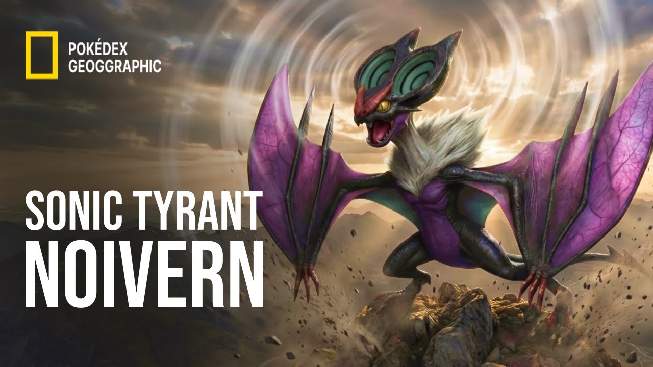 Real Life Pokémon - NatGeo: Noivern | The Sonic Apex