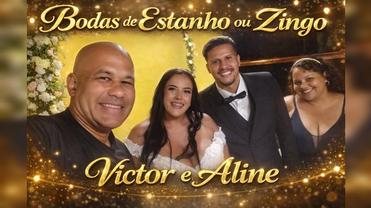 Bodas de Estanho ou Zinco do Victor e Aline