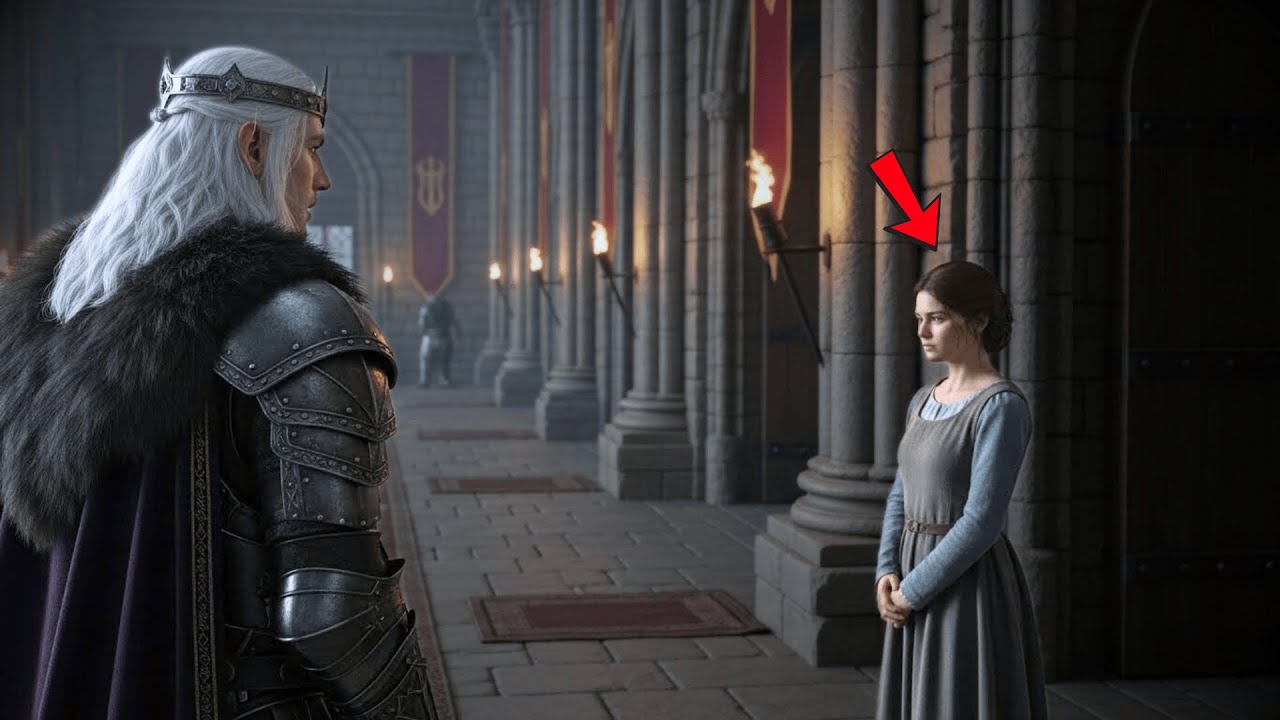 The Wolf King Refused to Attend the Ceremony — Then Stopped When He Saw the Quiet Girl Waiting