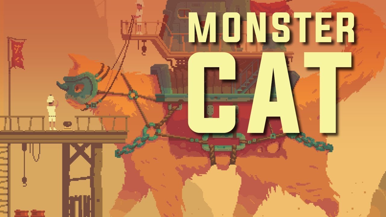Pixel Art Timelapse - Monster Cat Machine