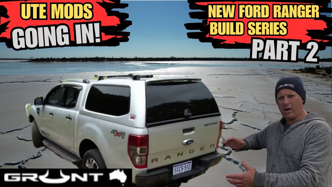 FORD RANGER 4X4 UTE, TUB & TAILGATE MODS for CAMPING! Ford Ranger Build Pt 2