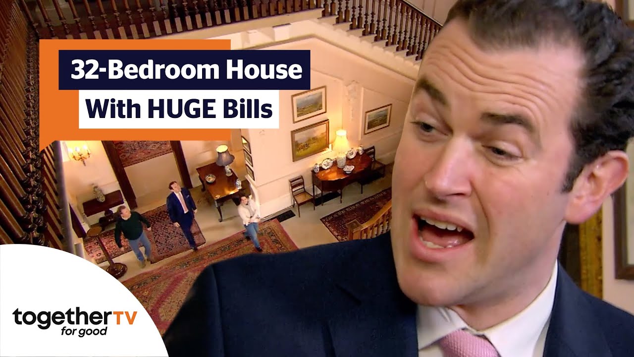 This 32-Bedroom House Costs £10 An Hour To Heat | Country House Rescue