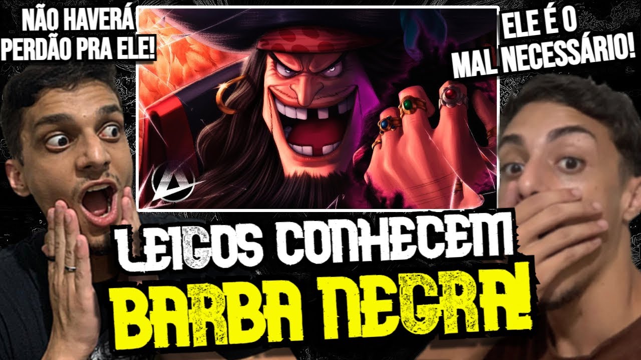 LEIGOS REACT | Barba Negra (One Piece) | Horizonte Obscuro | AniRap