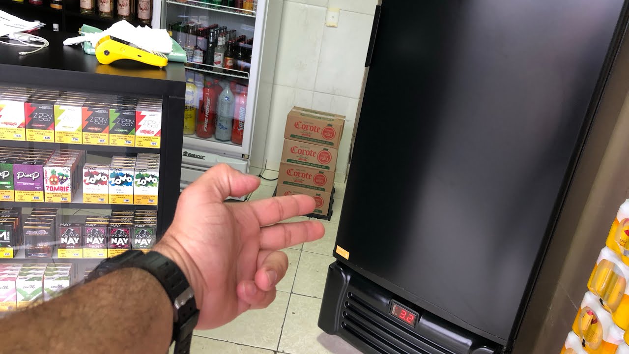 Comprei uma Cervejeira Novinha, veja como está ficando tudo? - Distribuidora de bebidas