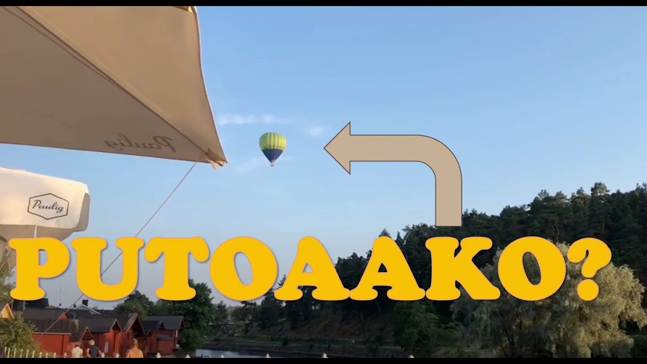 Kuumailmapallo ei ottanut hellesäässä korkeutta