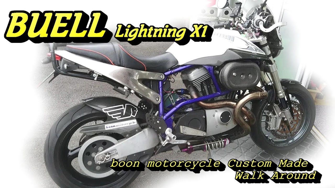 【BUELL】boon motorcycle Custom Made ☆WALK AROUND☆