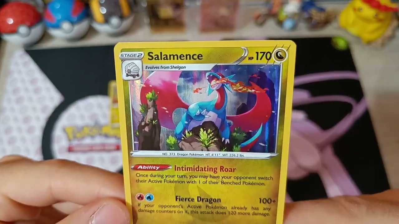 Pok&eacute;mon Opening - Brilliant Stars Salamence Premium Checklane Blister