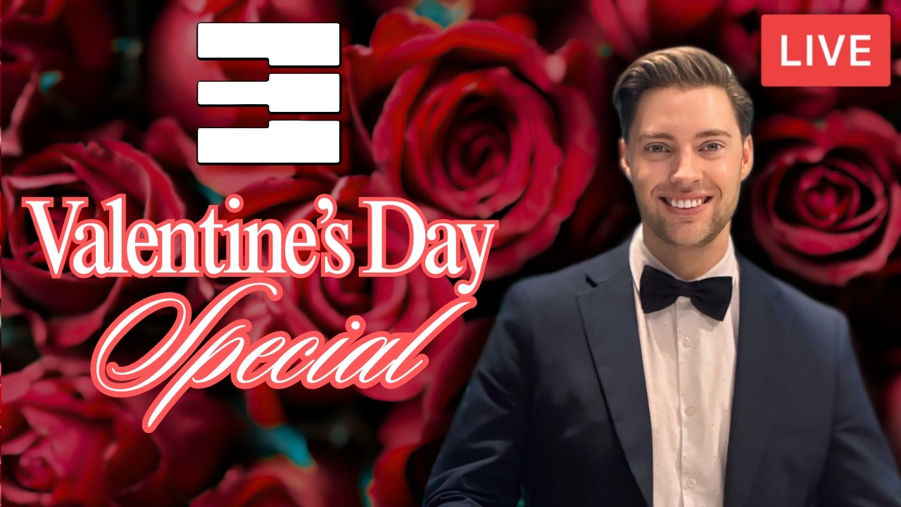 🔴LIVE: The Valentine's Day Special - Gijs Piano LIVE