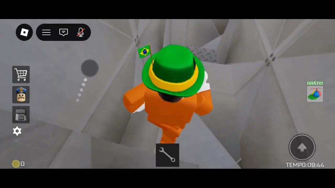 Escapando da fuga da prisão do Barry no roblox!